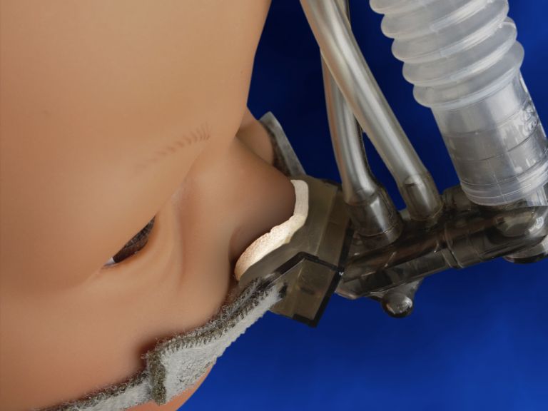 protector nasal para neonatos