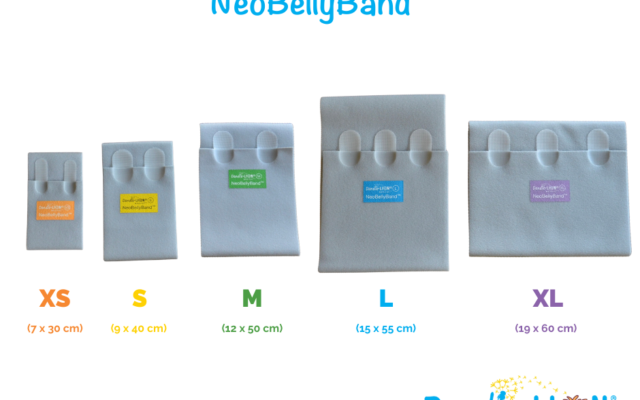 Faja de soporte abdominal NeoBellyBand para recién nacidos