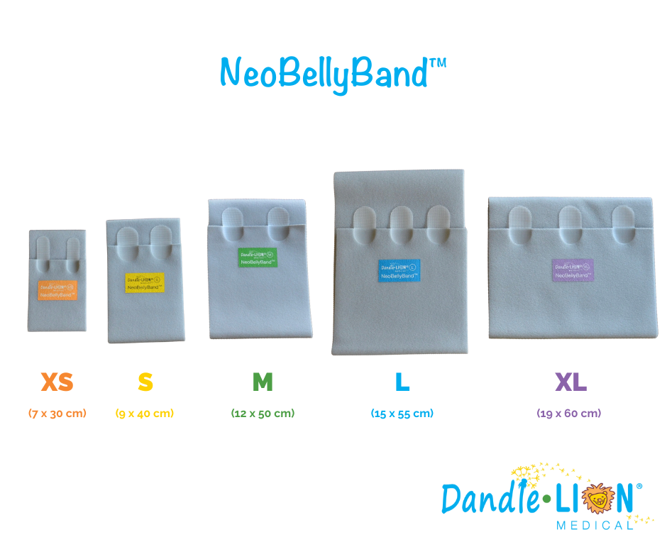 Faja de soporte abdominal NeoBellyBand para recién nacidos